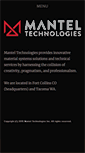 Mobile Screenshot of manteltechnologies.com